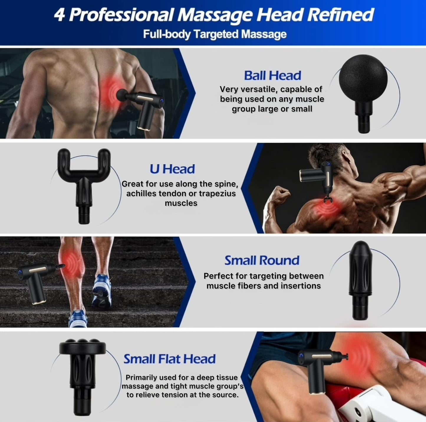 FlexFlow™ Mini Massage Gun – Deep Tissue Relief