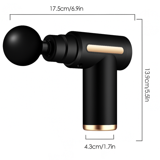 FlexFlow™ Mini Massage Gun – Deep Tissue Relief